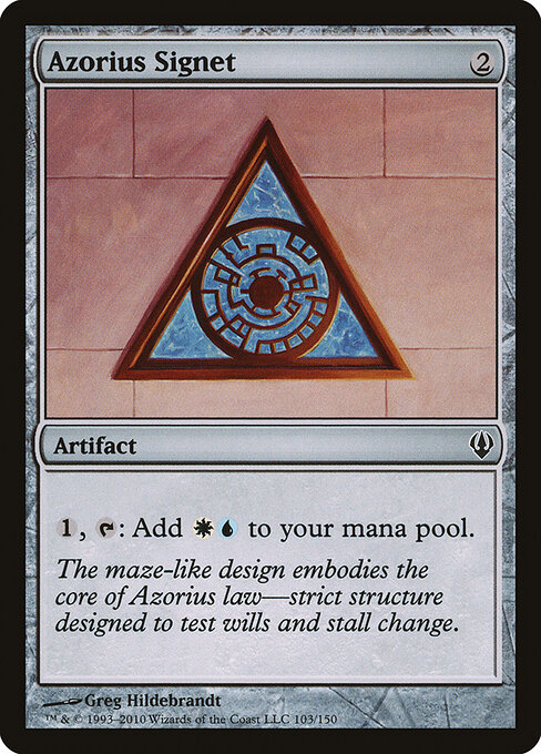 Sinete Azorius — Archenemy 103