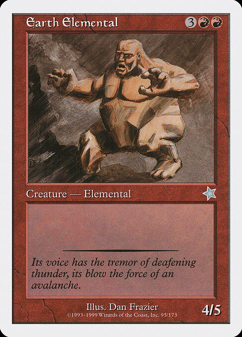 Elemental da Terra — Starter 1999 95
