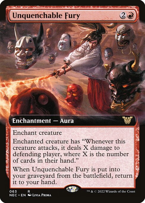 Fúria Inextinguível — Neon Dynasty Commander 63