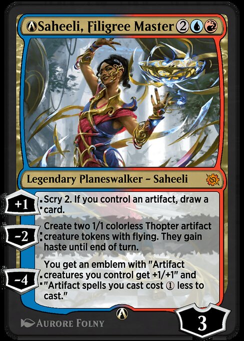 A-Saheeli, Filigree Master — The Brothers' War A-219