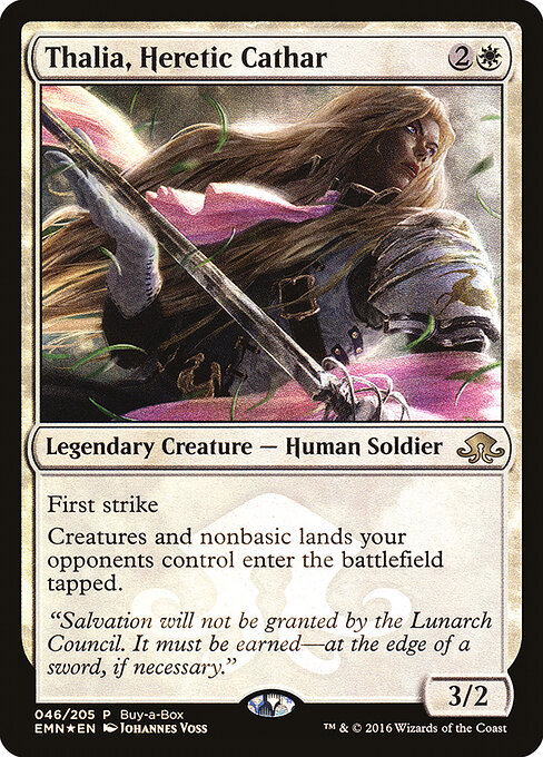Thalia, Cátara Herege — Eldritch Moon Promos 46