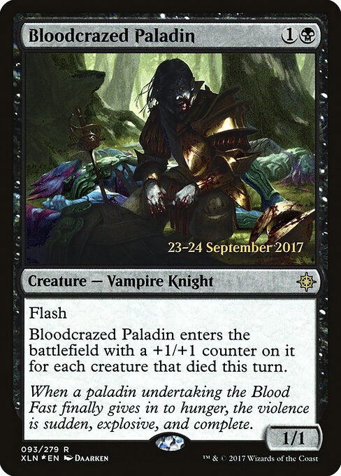 Paladino Sanguimaníaco — Ixalan Promos 93s