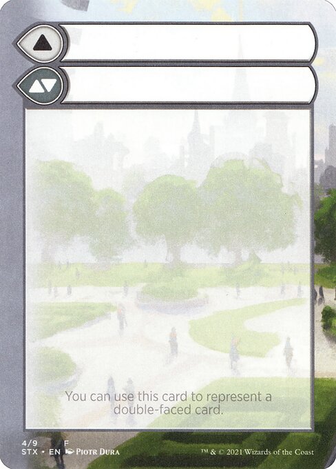 Double-Faced Substitute Card — Strixhaven: School of Mages Substitute Cards 4