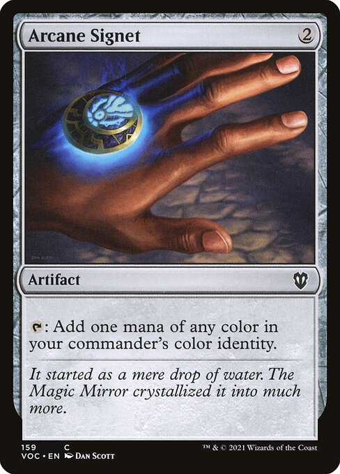 Sinete Arcano — Crimson Vow Commander 159