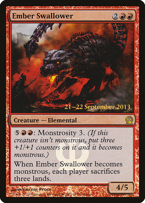 Engolidor de Brasas — Theros Promos 120★