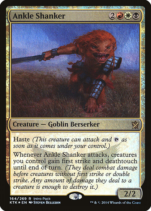 Cortador de Tornozelos — Khans of Tarkir Promos 164