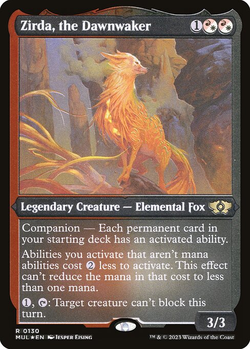 Zirda, o Brilho da Aurora — Multiverse Legends 130