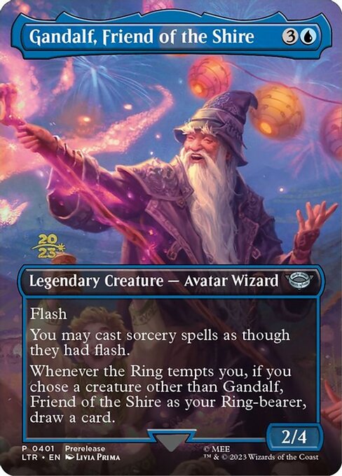 Gandalf, Amigo do Condado — Tales of Middle-earth Promos 401s