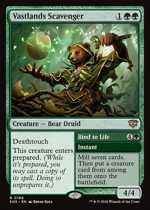 Vastlands Scavenger // Bind to Life