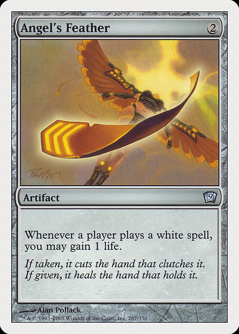 Pluma de Anjo — Ninth Edition 287