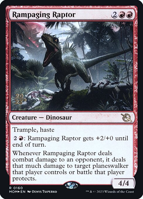 Raptor Rampante — March of the Machine Promos 160s