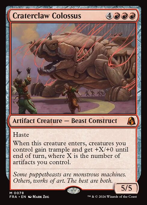 Craterclaw Colossus — Reality Fracture 78