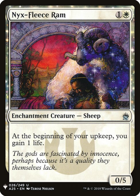 Carneiro Velocino-de-Nyx — The List A25-26