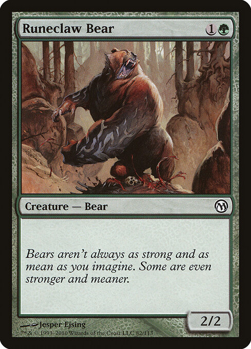 Urso Garra de Runa — Duels of the Planeswalkers 82