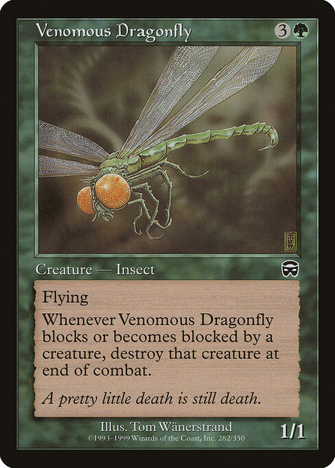 Libélula Venenosa — Mercadian Masques 282