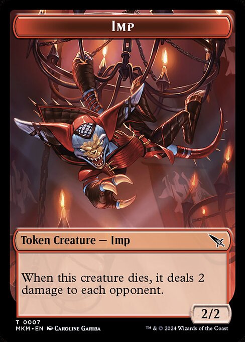 Imp — Murders at Karlov Manor Tokens 7