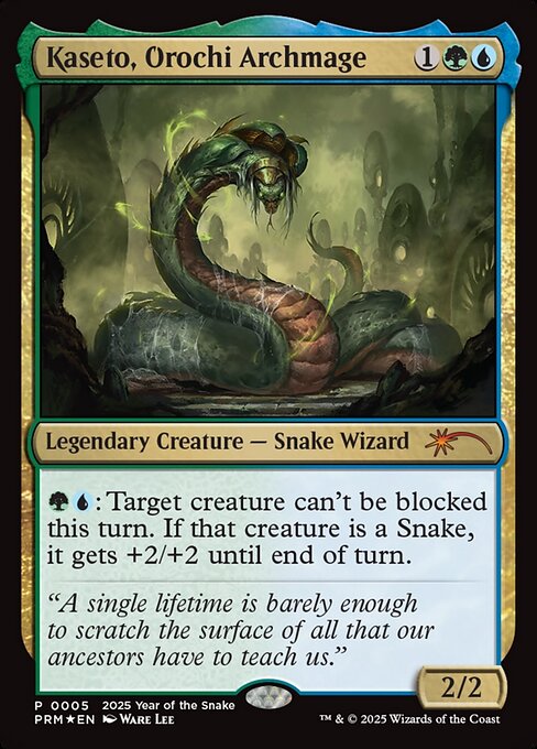 Kaseto, Arquimago Orochi — Year of the Snake 2025 5