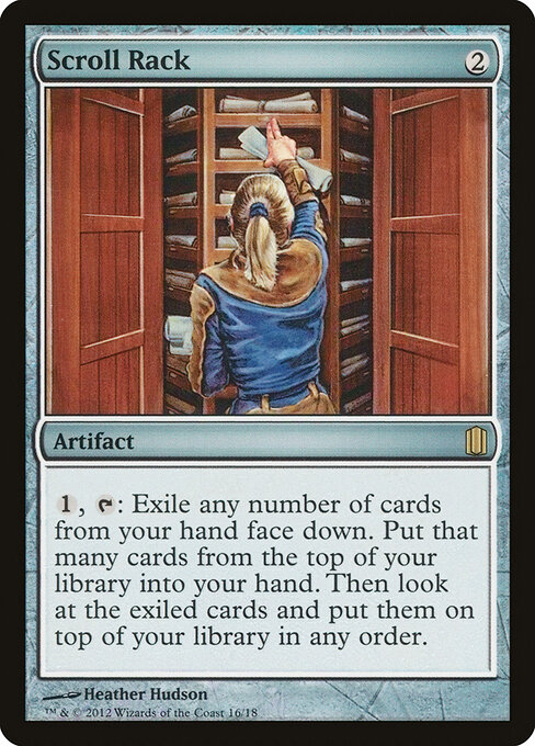 Prateleira de Pergaminhos — Commander's Arsenal 16