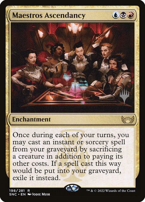 Domínio dos Maestros — Streets of New Capenna Promos 198p