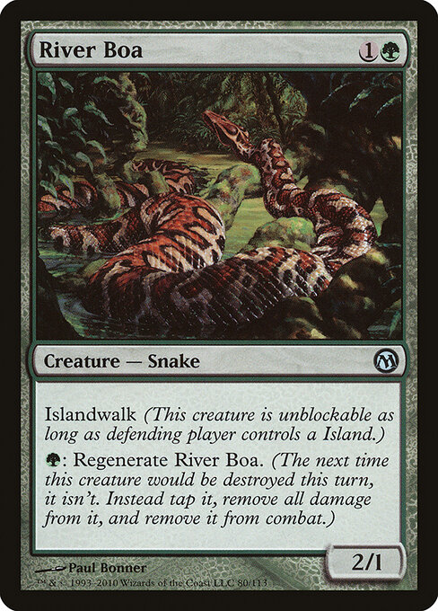 Jibóia — Duels of the Planeswalkers 80