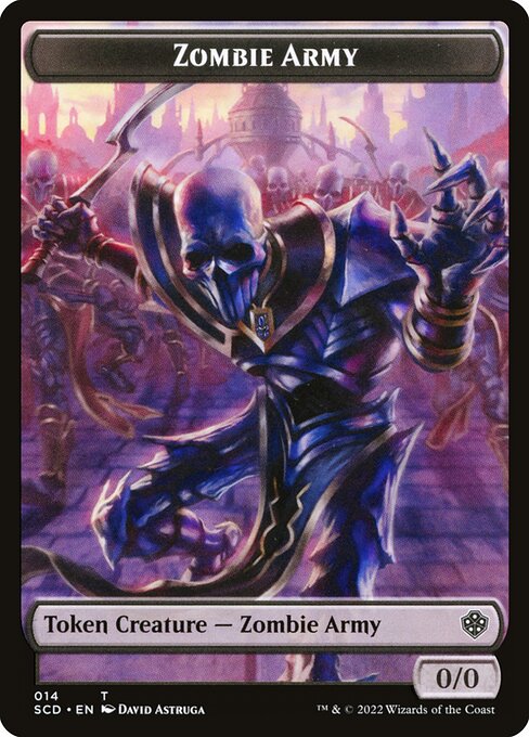 Zombie Army — Starter Commander Deck Tokens 14