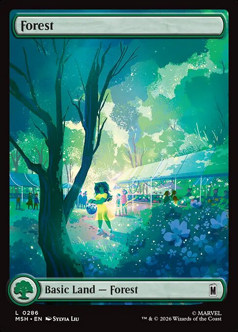 Floresta — Marvel Super Heroes 286