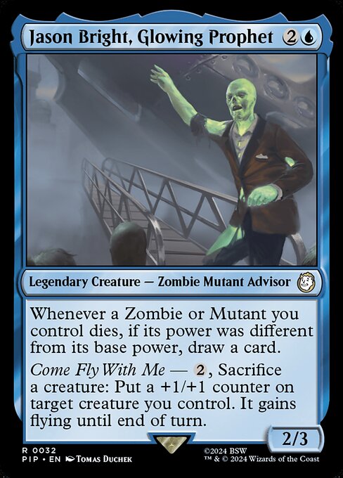 Jason Bright, Glowing Prophet — Fallout 32