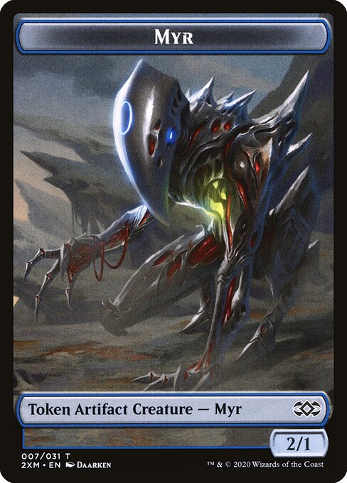 Myr — Double Masters Tokens 7