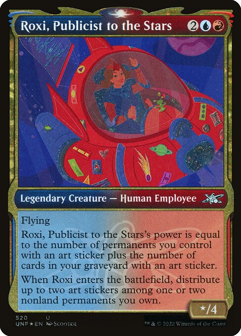 Roxi, Publicist to the Stars — Unfinity 520