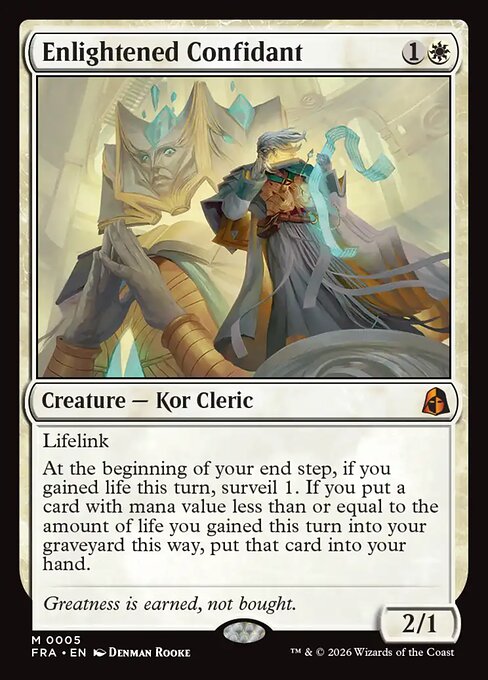 Enlightened Confidant — Reality Fracture 5