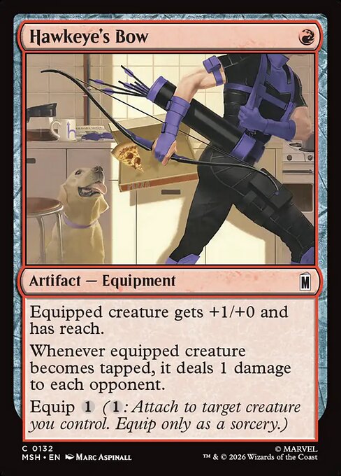 Hawkeye's Bow — Marvel Super Heroes 132