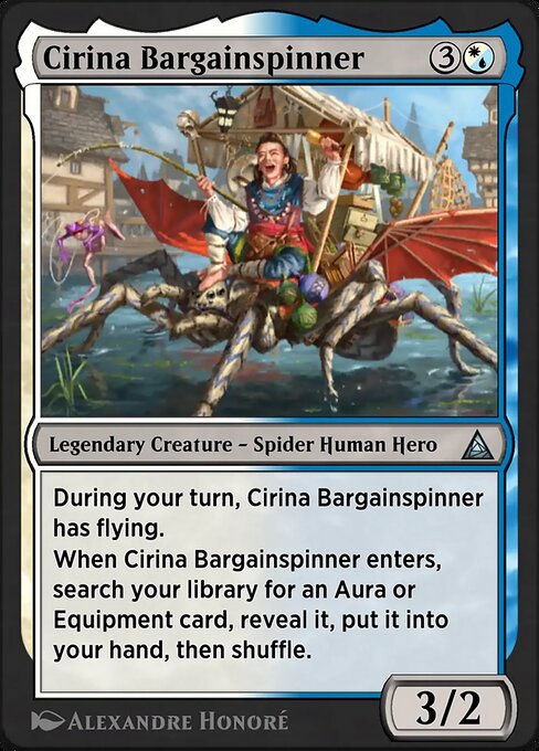 Cirina Bargainspinner — Through the Omenpaths 130