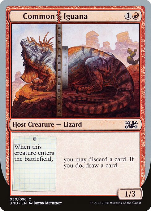 Common Iguana — Unsanctioned 50