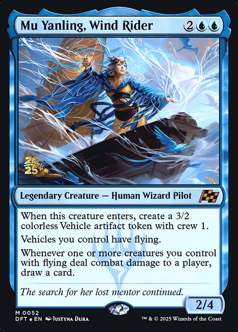 Mu Yanling, Wind Rider — Aetherdrift Promos 52s