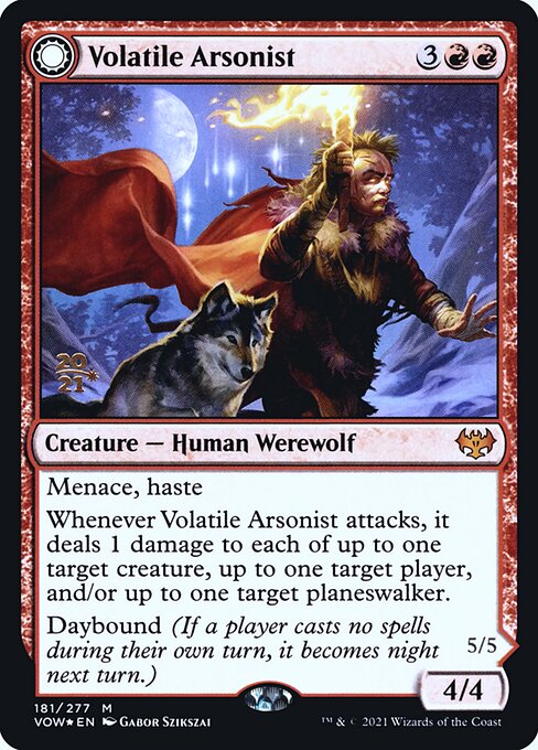 Volatile Arsonist — Innistrad: Crimson Vow Promos 181s