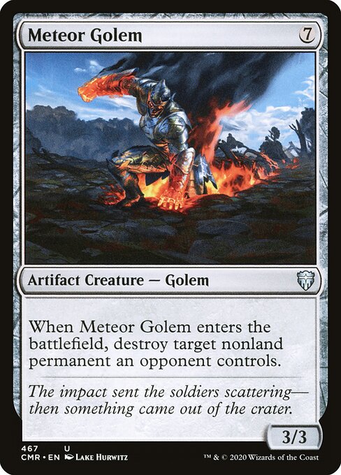 Golem Meteórico — Commander Legends 467