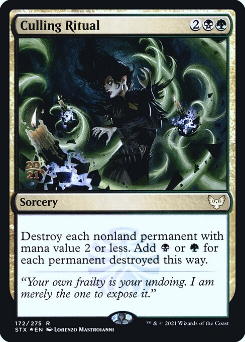 Ritual da Ceifa — Strixhaven: School of Mages Promos 172s