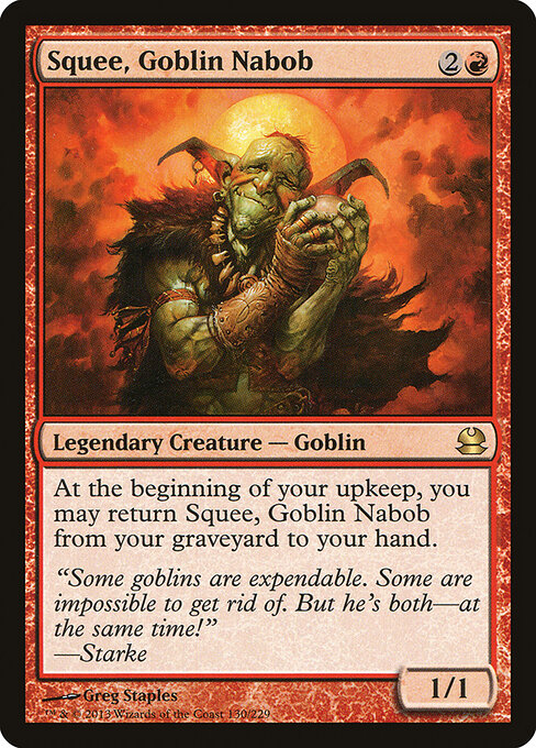 Squee, Nabobo Goblin — Modern Masters 130