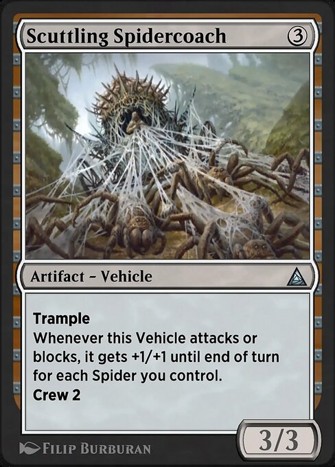 Scuttling Spidercoach — Through the Omenpaths 173