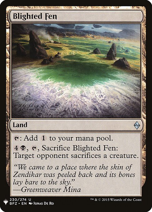 Charco Flagelado — The List BFZ-230