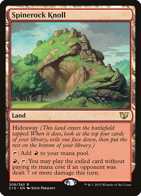 Colina da Rocha Espinhosa — Commander 2015 309
