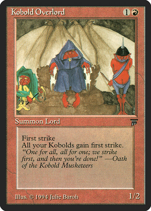 Kobold Overlord — Legends 155
