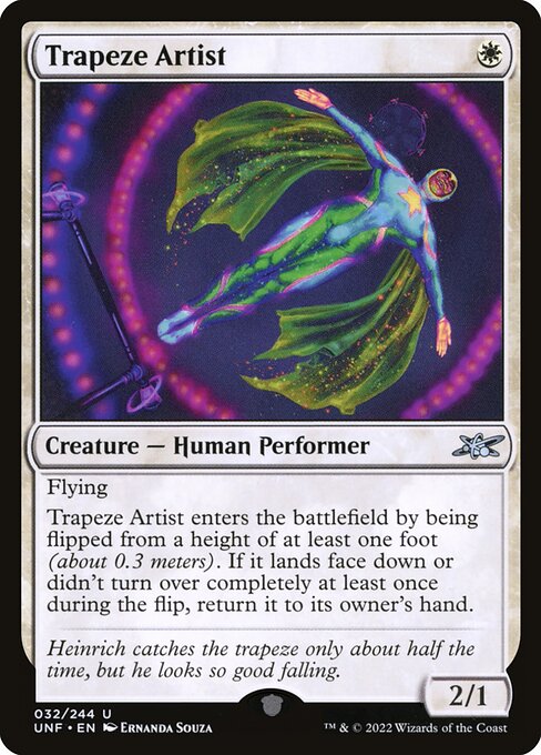 Trapeze Artist — Unfinity 32
