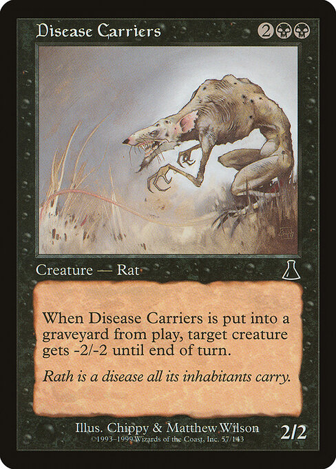 Portadores de Doenças — Urza's Destiny 57