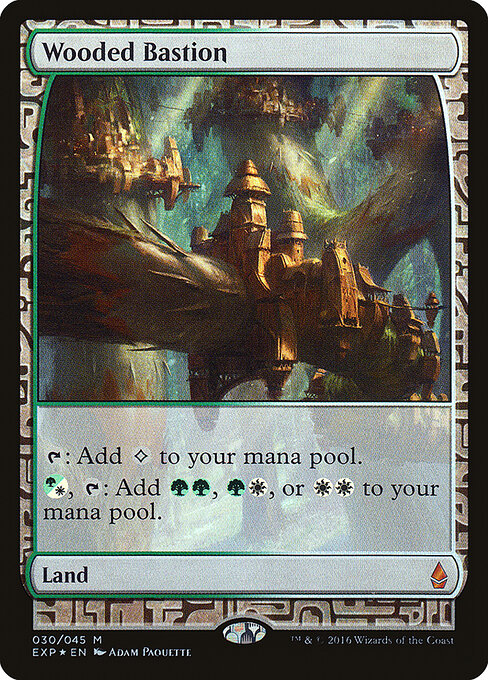 Bastião Florestal — Zendikar Expeditions 30