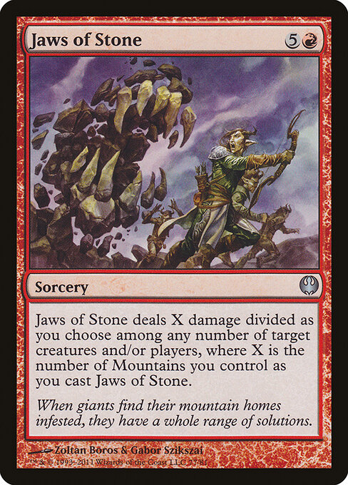 Mandíbulas de Pedra — Duel Decks: Knights vs. Dragons 77