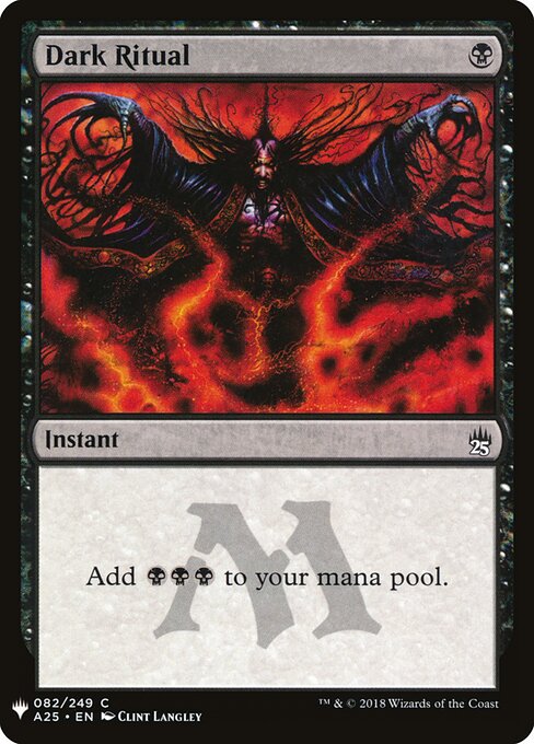 Ritual Sombrio — The List A25-82
