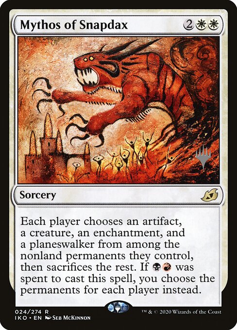 Mito de Snapdax — Ikoria: Lair of Behemoths Promos 24p