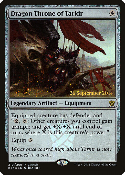 Trono do Dragão de Tarkir — Khans of Tarkir Promos 219