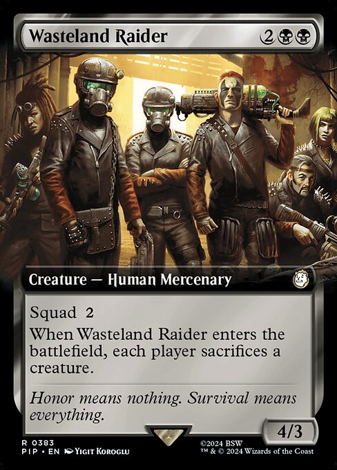 Wasteland Raider — Fallout 383
